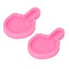 2 Pcs Fondant Molds Easy Cleaning DIY Making Food Grade Silicone Soft Elastic Chocolate Molds for