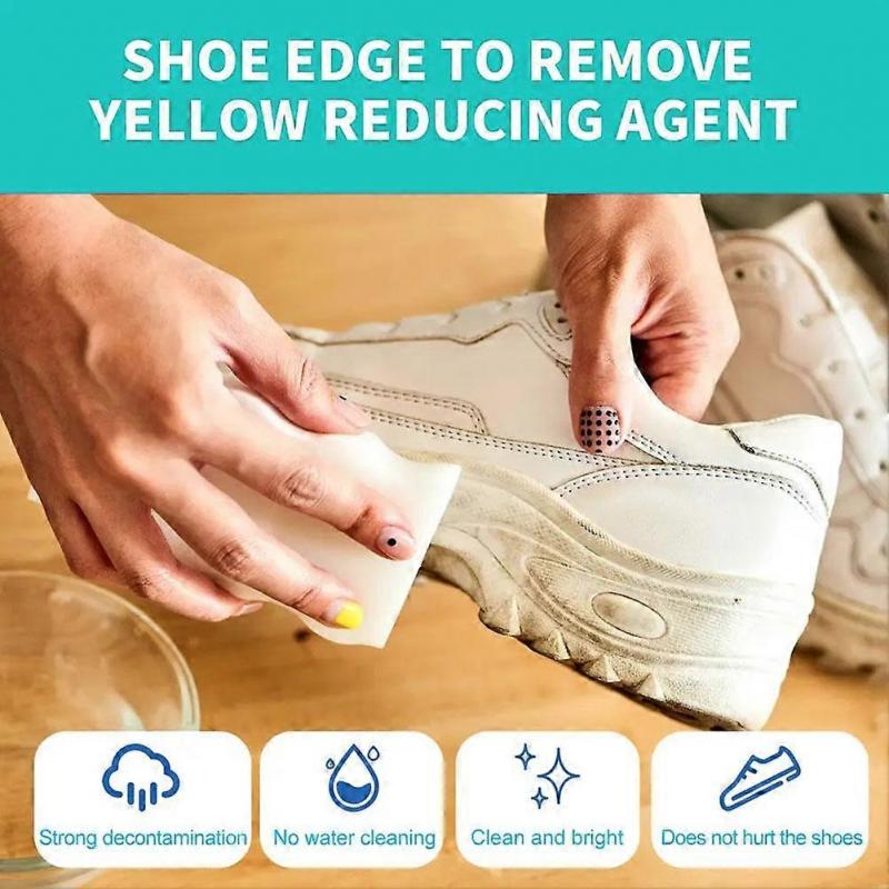 For Patent Leather Shoes Cleaner 30ML Effortless Black Mark Remover Gentle No Damage Formula One Wipe Off Shoe Care Kit