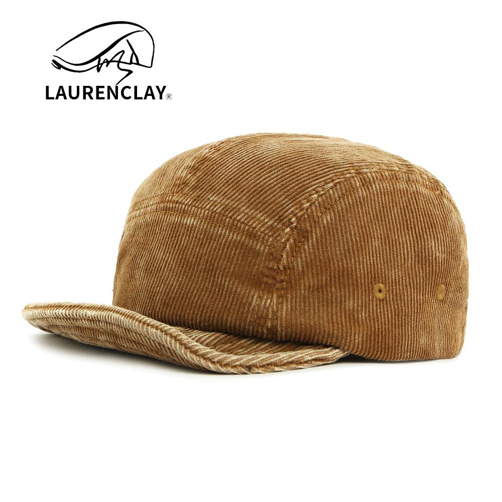 1pc Casual Solid Color Baseball Corduroy Caps for Men Women Soft Top Short Brim Baseball Hat Male Female Adjustable Snapback Cap