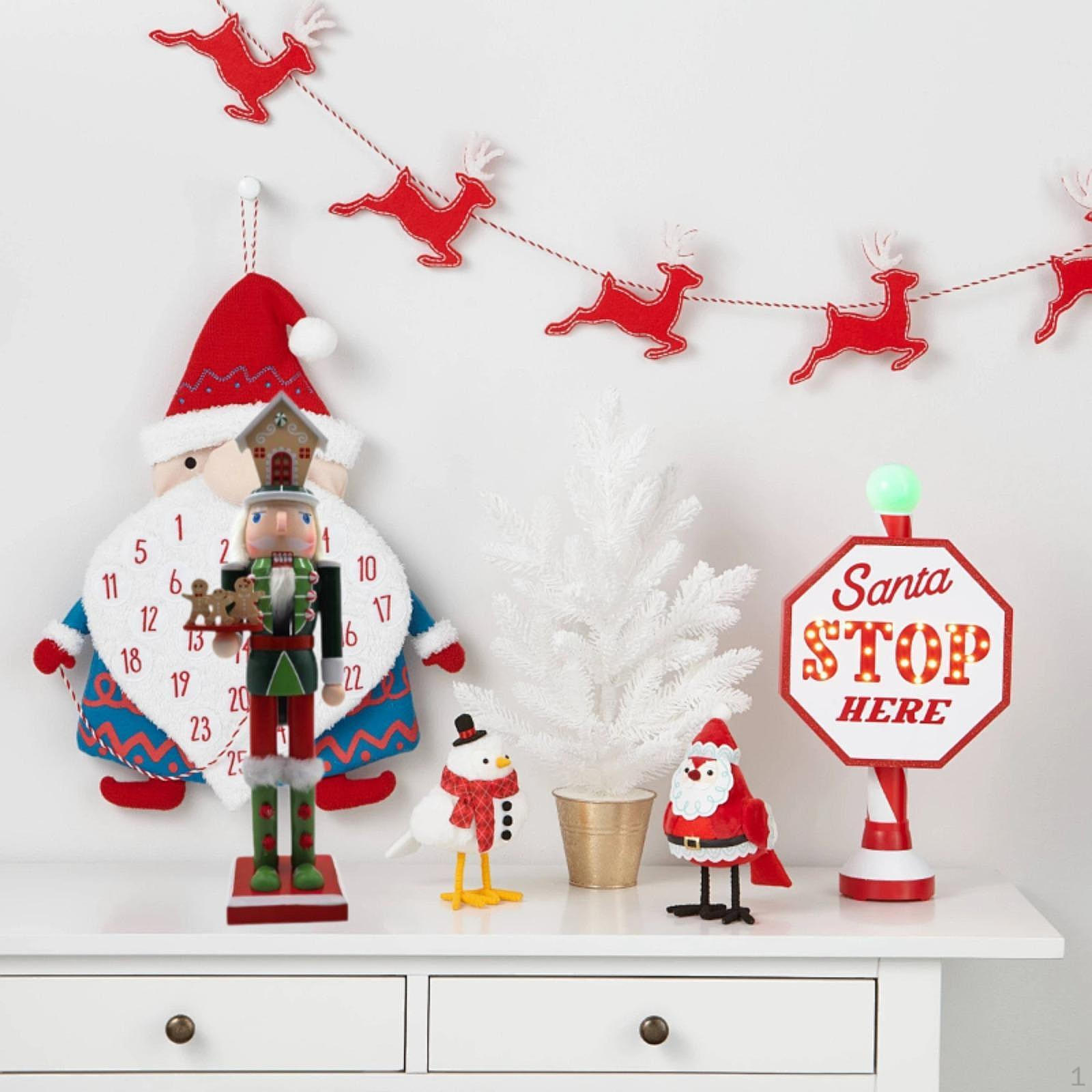 

Nutcracker Figure Decorative Piece Office Display Holiday Tabletop Ornament Gingerbread Man