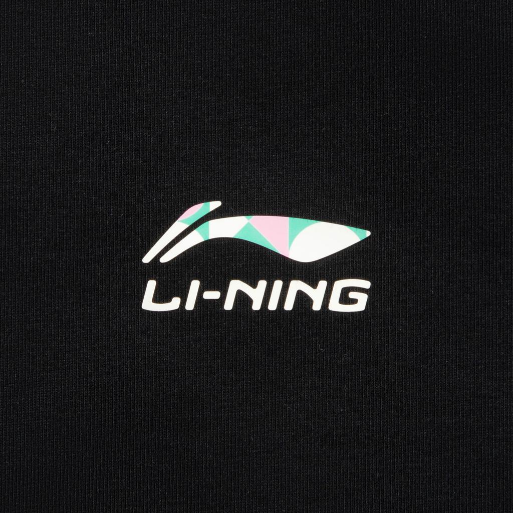 Li-Ning Ice Comfort Moisture-Wicking Cool Quick-Dry Round Neck Logo Short Sleeve T-Shirt Men Tops Black AHSVE99-2