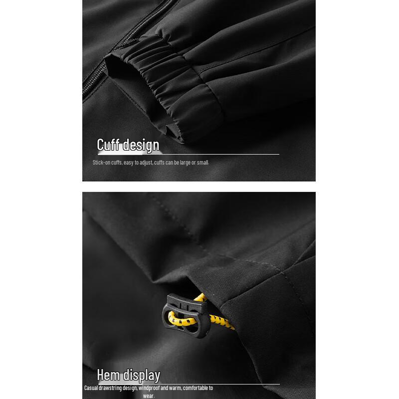 Playboy Men's Hooded Windbreaker Jacket