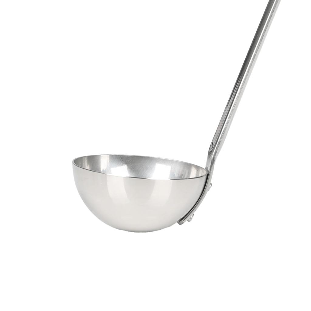 Pearl Metal Soup Stainless Made in [Commercial Use] Ladle, 36cc, 18-8 Steel, Japan, Silver, R-10216