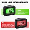 Digital Engine Tachometer & Hour Meter Mini Tach Gauge with Clip & Backlight Display Inductive for Gas Small Engine Lawn Mower RV Chainsaws Outboard