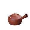 Bollitore con infusore da tè in argilla Set teiera in ceramica per bollire Teiera Zen fatta a mano Scalda teiera Teaware portatile in ceramica