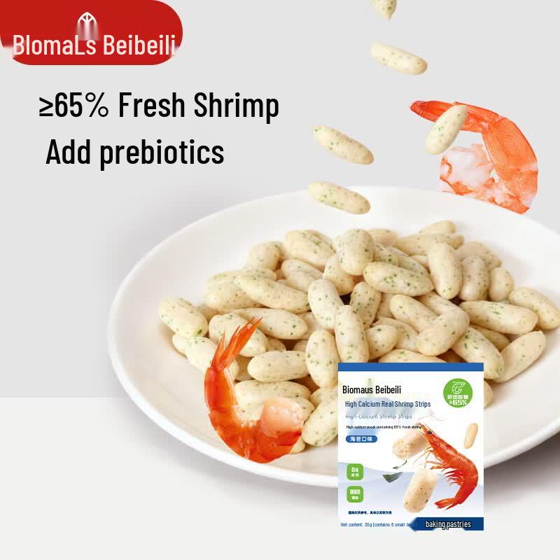 Beibeili High Calcium Seaweed Shrimp Sticks