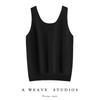 Women's 100% Pure Cashmere Knit Vest - Sleeveless Warm Waistcoat for Autumn/Winter