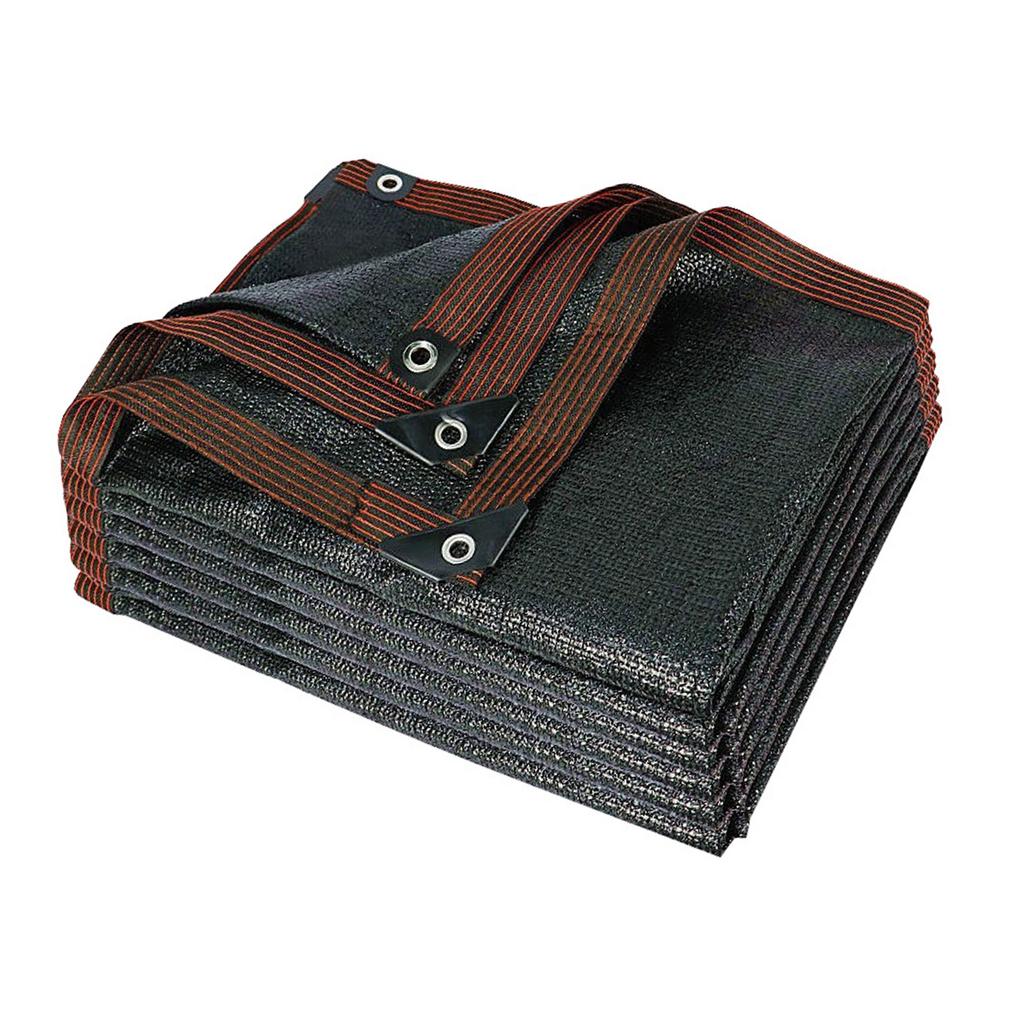 Black Shade Cloth Durable Garden Sun Shade Netting Antifreezing Sun Shade Cover for Pergola