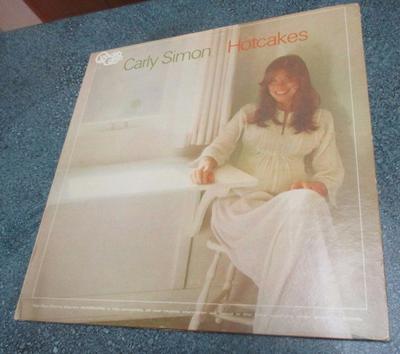 12inch Record CARLY SIMON  Hotcakes EQ1002 ELEKTRA 197 US Rock Used