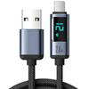 USB To USB C Cable Type C Braided Cable 480Mbps Data Transmission 100W Power Delivery For Laptop Phone Tablet Computer