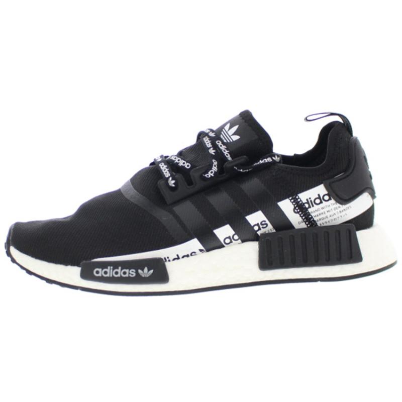 

Adidas Оригинальные кроссовки NMD_R1 Черный Белый FU6829 37⅓