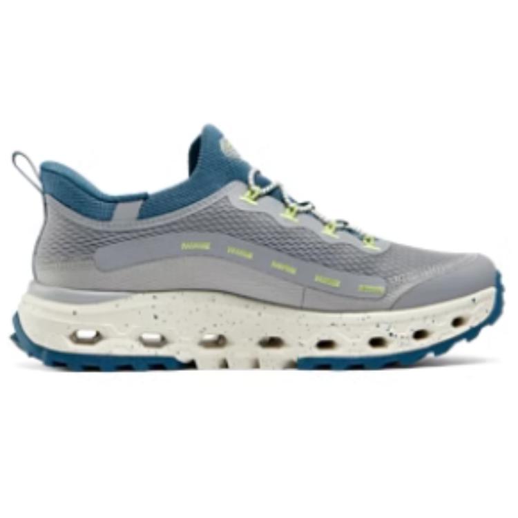 Skechers Outdoor Soft Comfortable Low-Top Casual Shoes Women sneaker Gray Blue 180056-GYBL