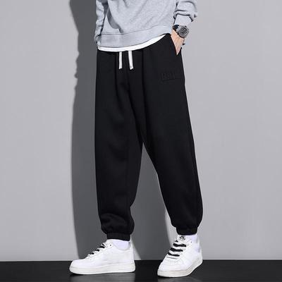 Men's Jogger Cotton Sweatpants Big Size 8XL 7XL 6XL Sports Baggy Pants Sting Banding  Hip Hop Loose Harem Trousers