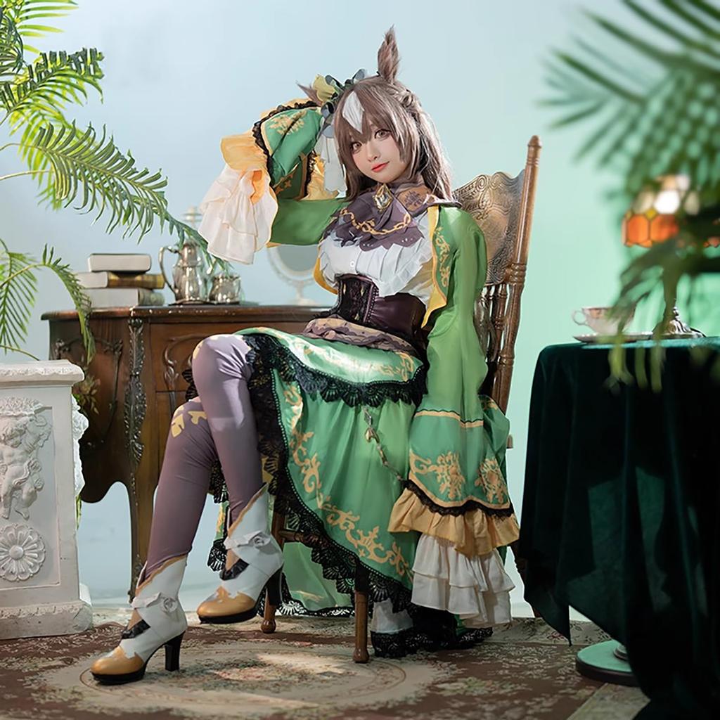 [Milky Time] Uma Musume Satono Diamond Cosplay Halloween Anime Strój Konkursowy Kostium (Strój)