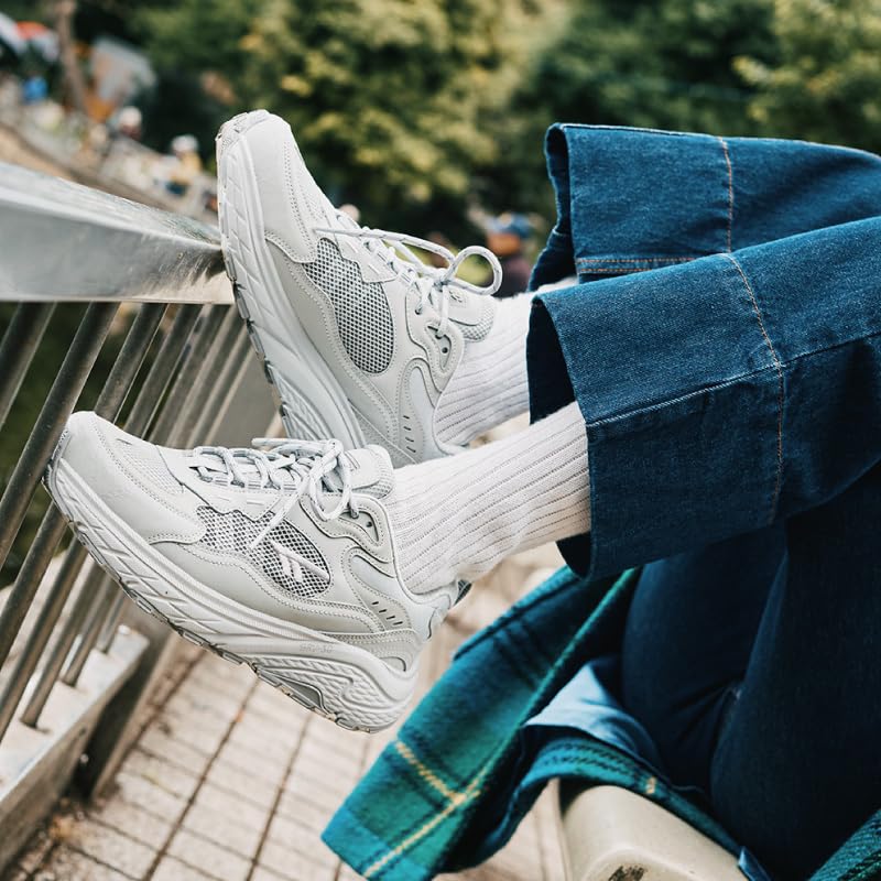 Hi-Tec HT HKU16 EASTEND WP Hiking Shoes, Silver, Size 27.0 cm