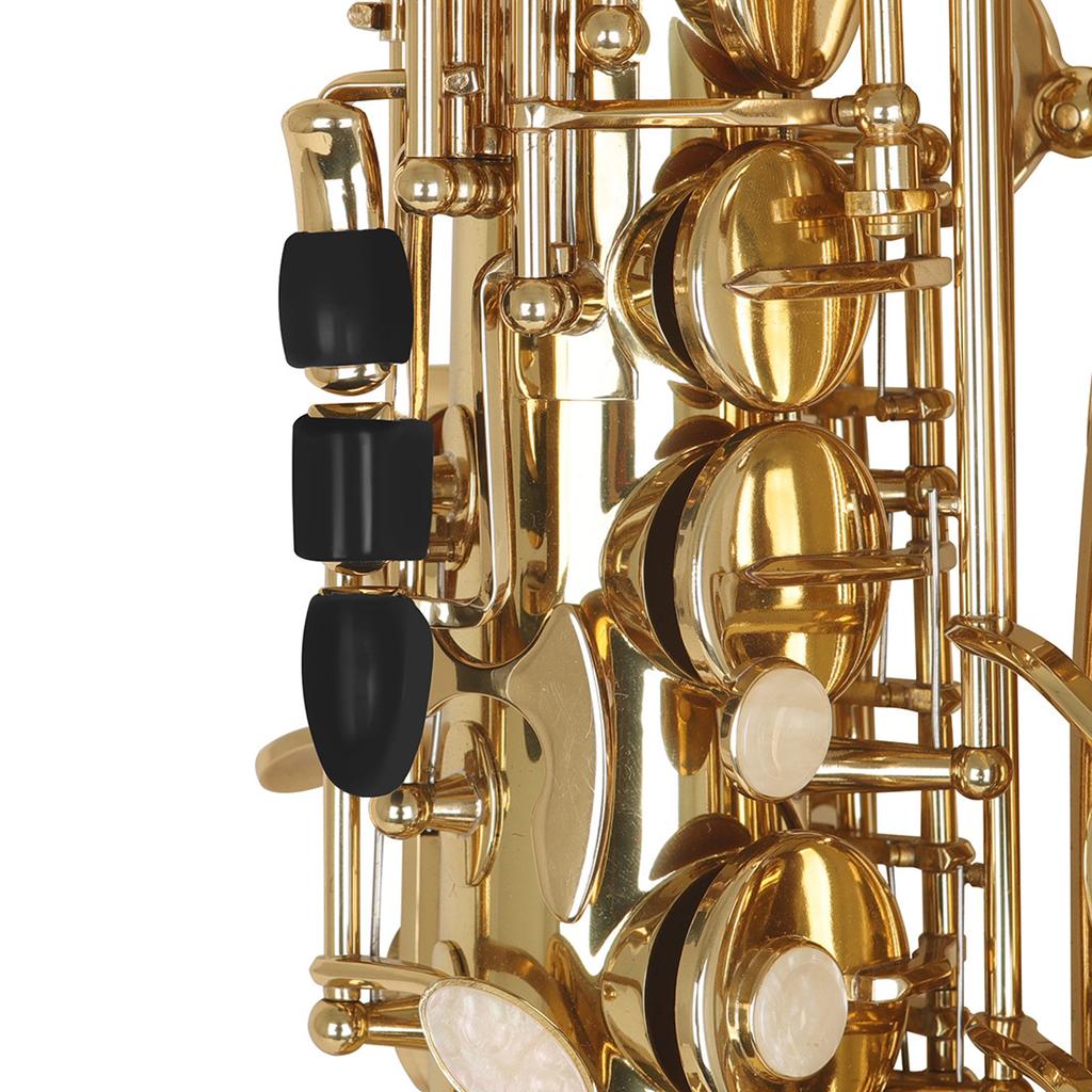 6pcs Right Hand Side Key Pads Saxophone Thumb Rest Cushion Wind Music Sax Soft Silicone Side Key Mats