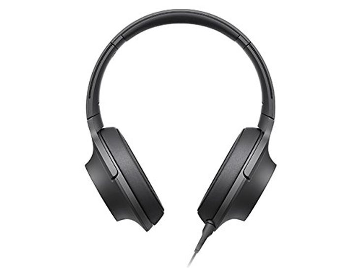 Sony Kopfhörer mit abnehmbarer Fernbedienung und Mikrofon Anthrazit B h.ear MDR-100A High-Resolution-kompatibel, versiegelt, faltbar,