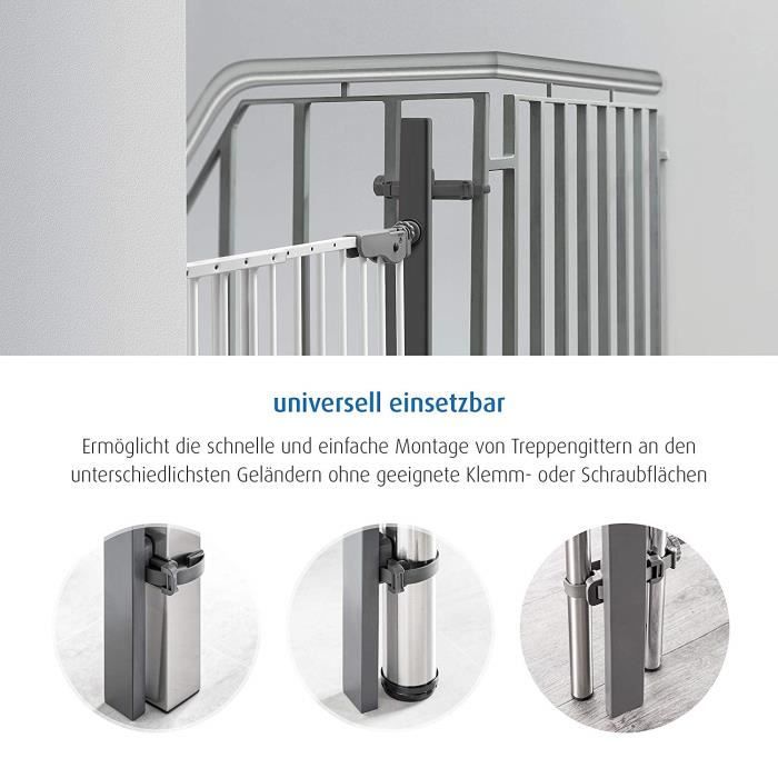 Reer StairFlex Support pour escalier sur rambarde Gris anthracite - 46911