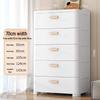 Multi-Layer Drawer Cabinet: Thickened Storage for Bedroom, Living Room, or Children's Wardrobe
