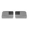 Matte Black American Flag Rear Window Decal For 2018-2022 Jeep Wrangler JL 4Door
