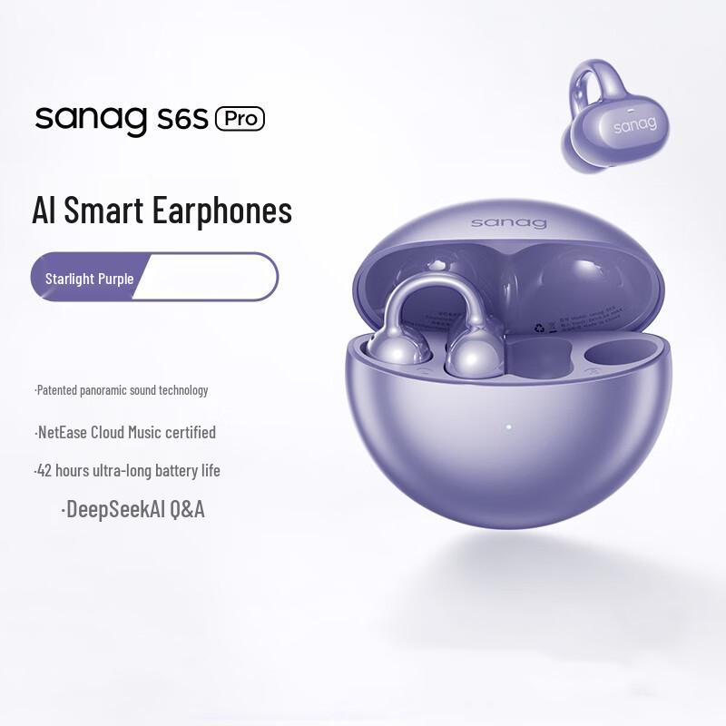 Sena S6S Pro Open-Ear Clip-on Sports Earbuds
