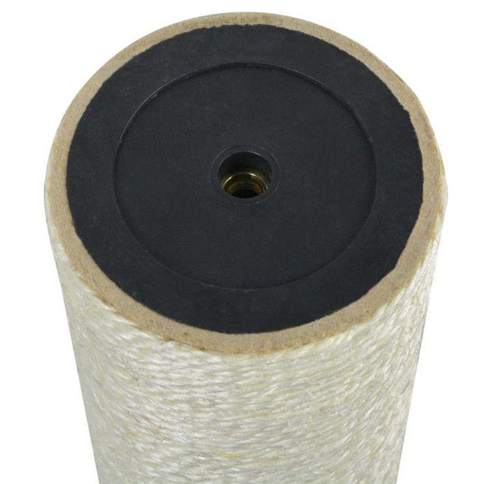 Grattoir pour chats - vidaXL - 8 x 30 cm - Sisal naturel - Beige - Intérieur