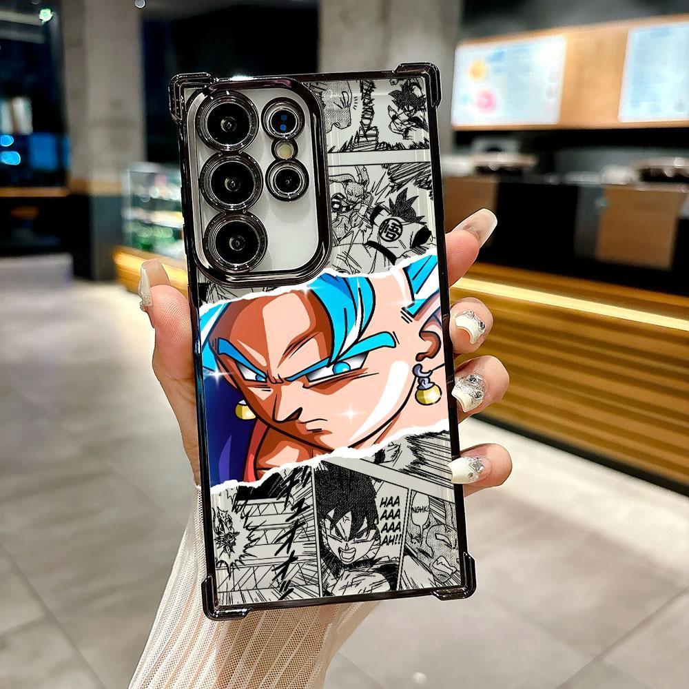 Custodia Manga Dragons Balls Per Telefono Galaxy S26Ultra DBZ Per Samsung S26 S25 S24 S23 S21 Ultra S20 FE S25 Plus 5G Cover Morbida
