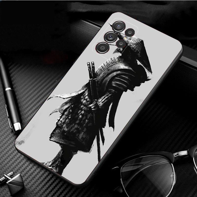 Phone Case for Samsung S26 S25 S24 S23 S22 Ultra S23 S22 S25 Plus S24 FE S26Edge Japanese Samurai Oni Mask