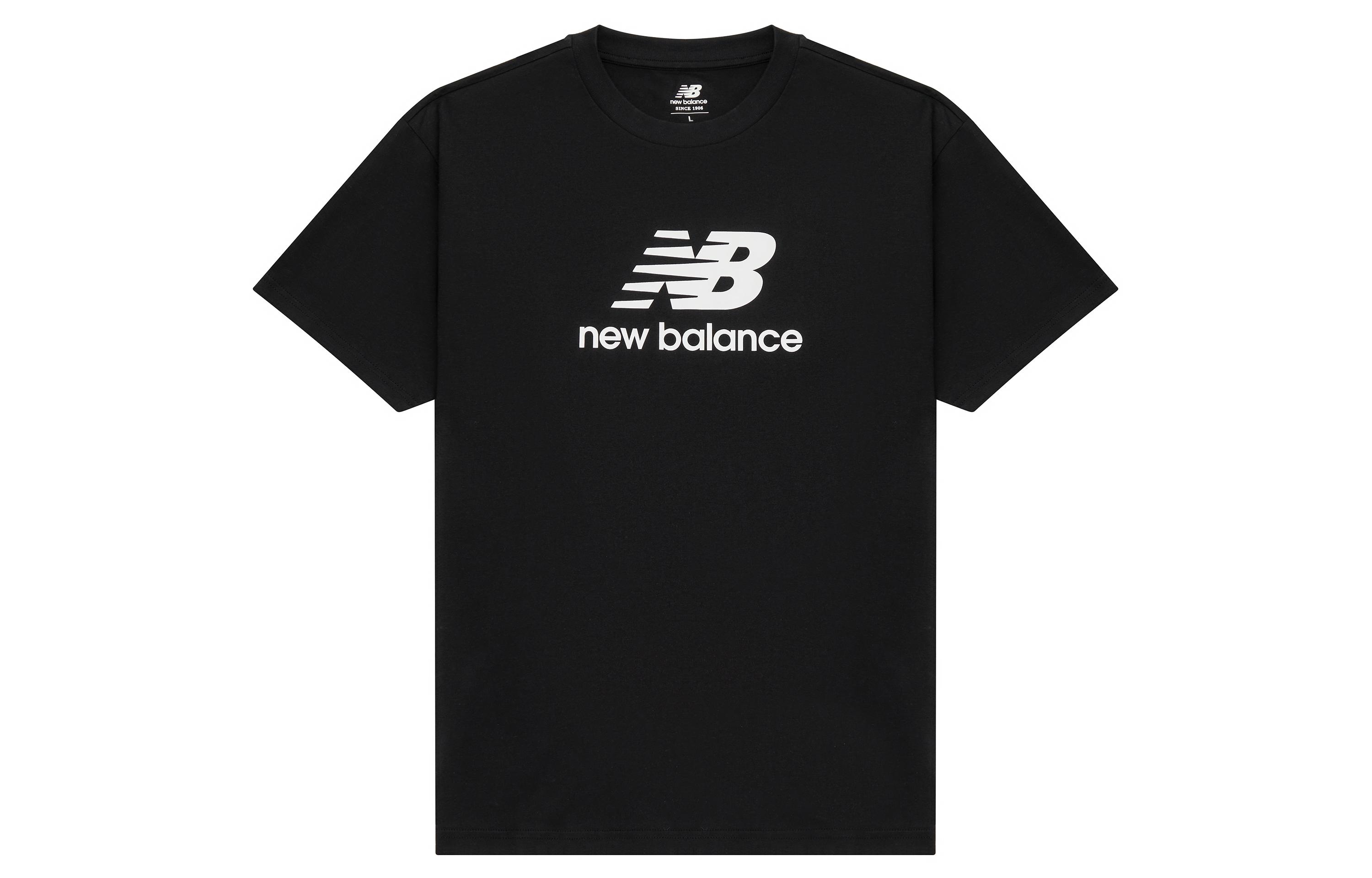 New Balance Logo T-Shirt AMT31541-BK M