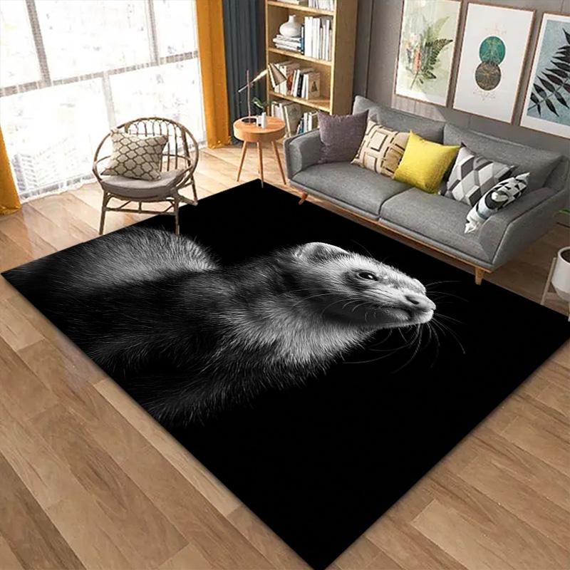 Animal Carpet Rug for Living Room Bedroom Home Sofa Decoration