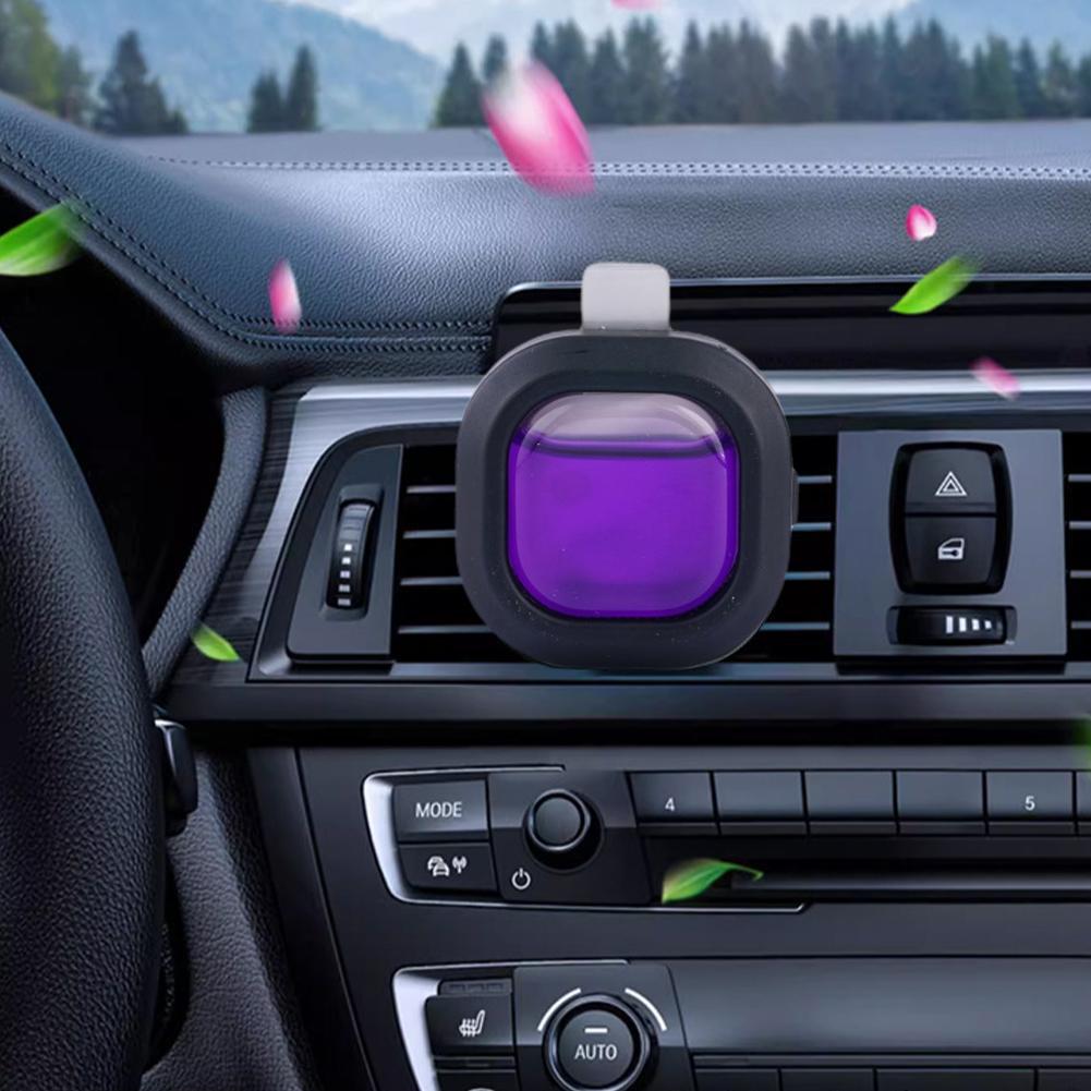 Car Aromatherapy Peach Hawaii Lavender Ocean Fragrance Car Air Freshener Vent Clip - Essential Oil Scented Odor Eliminator