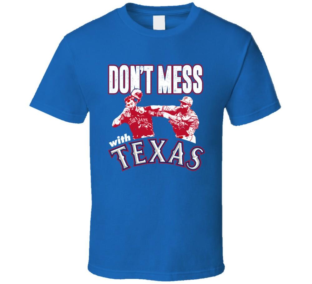 Don t Mess With Texas Rougned Odor The Punch Baseball Fan Unisex T-Shirt S