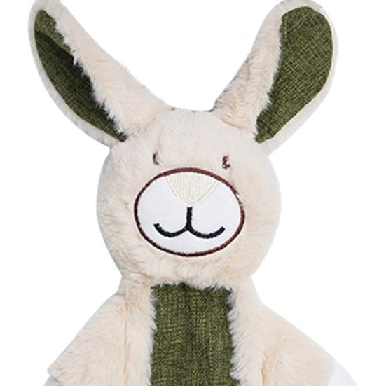 Squeaky Plush Dog Chew Toy Boredom Stress Relief Frog Bear Sloth Rabbit Plushie Small Medium Large Dog Teething Interactive Animal Toy Pet Supplies