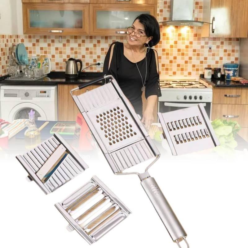 High-quality Multifunctional Vegetable Cutter Stainless Steel For Effortless Slicing And Grating