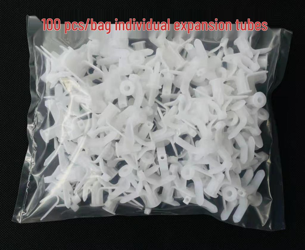 10 Airplane-Shaped Hollow Wall Plugs & Screws for Drywall Curtains