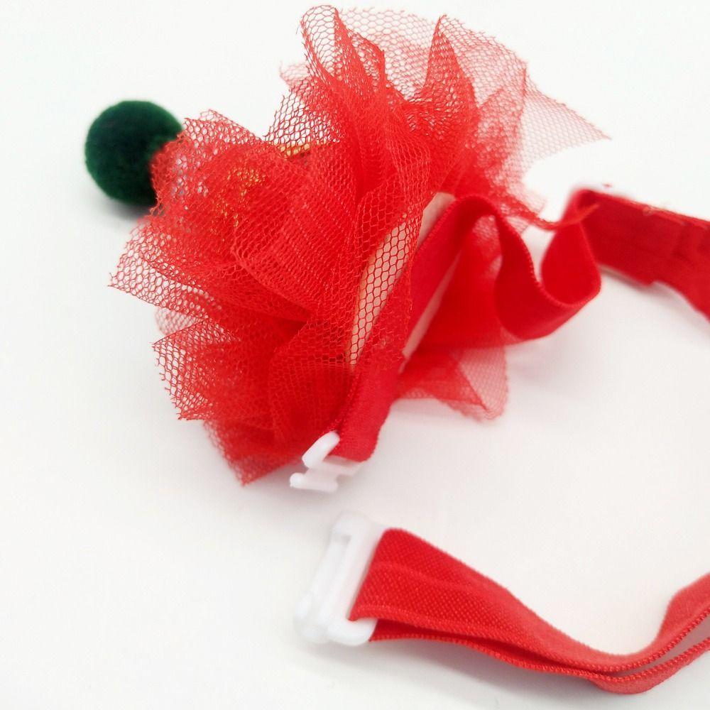 Cloth Dog Snowman Cap Adjustable Strap Pet Xmas Cap Puppy Cap Christmas Dog Hat  Cosplay Party