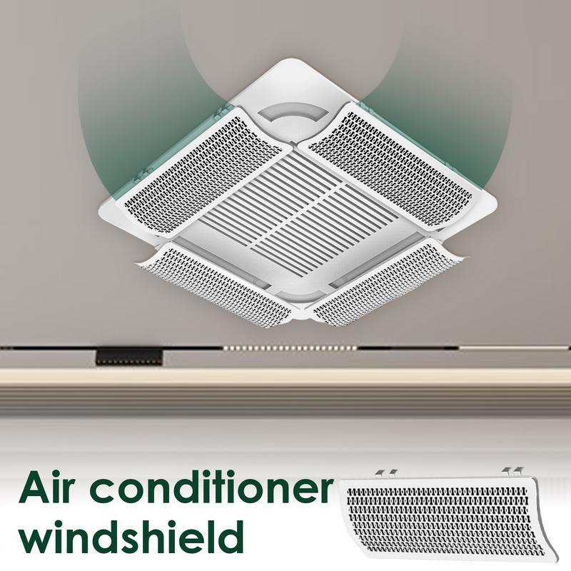 Air Conditioner Windshield Anti-Direct Blowing Baffle Air Vent Deflector For Central Air Conditioning Prevent Direct Blowing