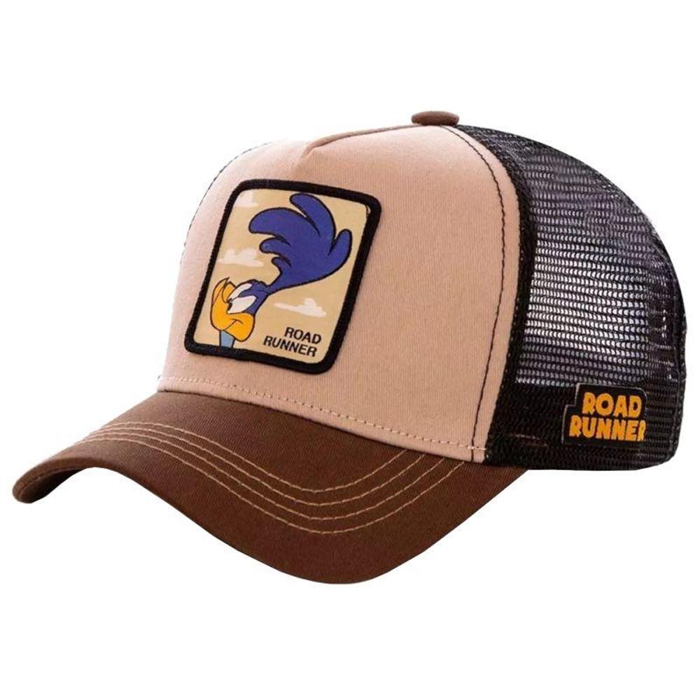Looney Tunes Mens Road Runner Capslab Trucker Cap