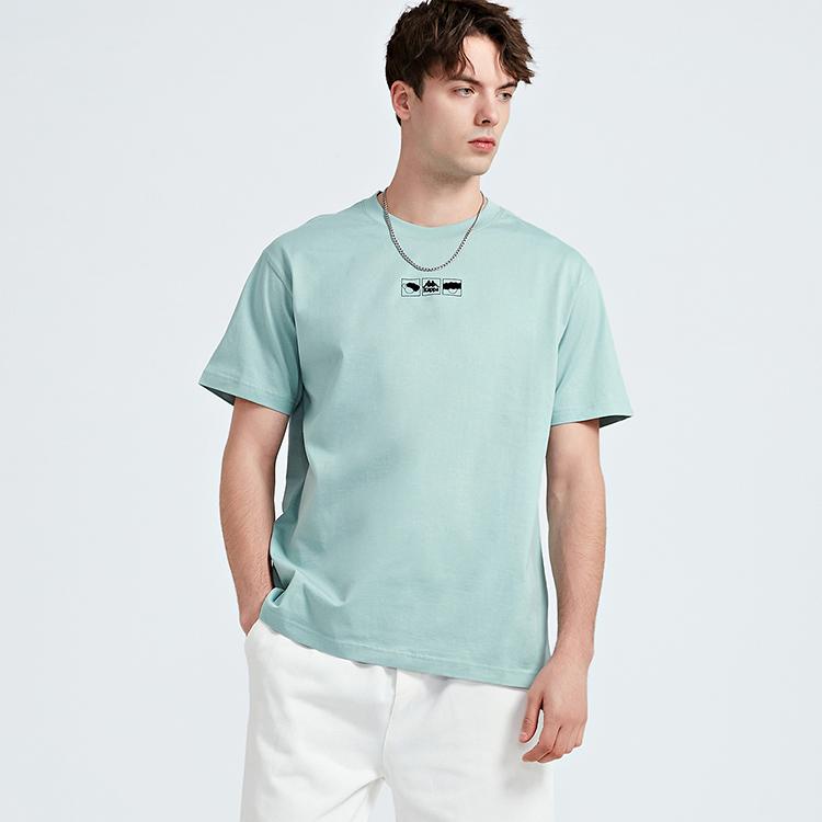 Kappa X SUNDOUDOUCHAHUASHI SS22 Drop Shoulder Sleeve T Shirt Men's K0C32TD69