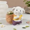 Food Safe Silicone Pig Carrying Sacks Mould Handmade Candle Crafting Tool Irregular Shape