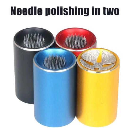 2-in-1 Billiard Pool Cue Tips Shaper Lightweight Portable Easy To Carry Multifunctional Pool Cue Tip Stick Shaper Repair Tool