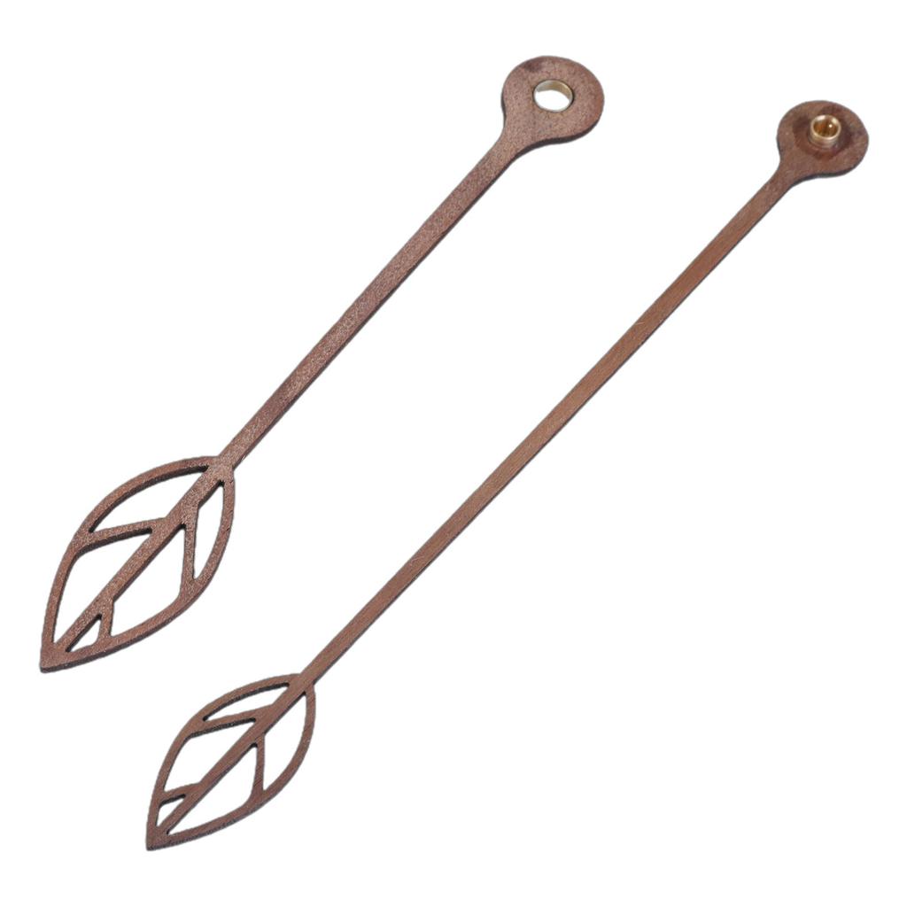 5Sets Wooden Clock Hands for DIY Projects and Replacement for 10 12 14 16 Inch Wall Clocks