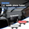 Support de téléphone pour voiture Skoda Antichoc Clip de navigation GPS Support pour smartphone octavia a5 a4 mk1 2 fabia superb rapid mk3 yeti 2006