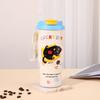 High Value 316 Stainless Steel Thermos Cup Outdoor Portable With Rope Coffee Cup Cute Cartoon Double Drink Car Cup