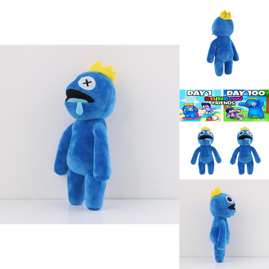 Niedliches und weiches Roblox Rainbow Friends Plüschtier, Stofftierpuppe, Geschenk für Kinder
