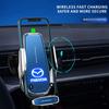 Car Wireless Charger Mobile Phone Holder Car Accessories For Mazda 3 Alexa CX30 CX-4 CX5 CX-5 CX8 CX-8 CX-30 CX9 CX-9 Car Goods