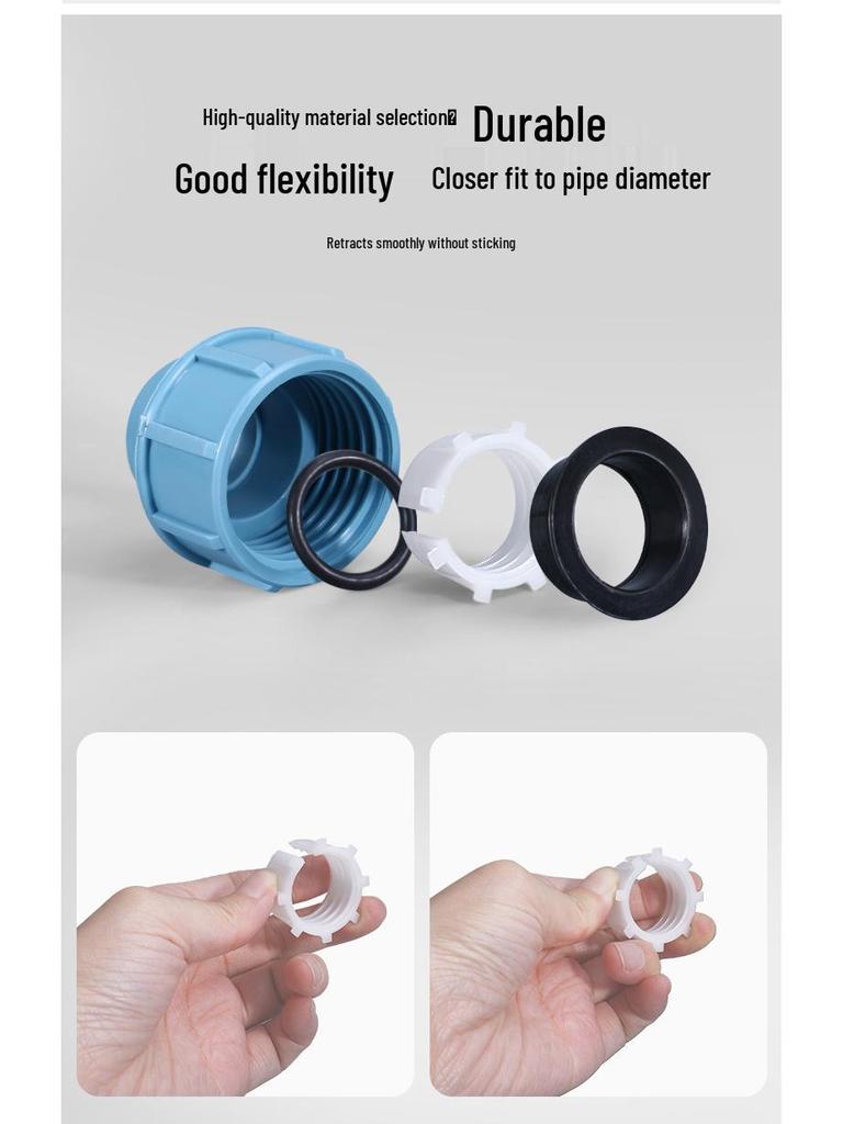 Cross-border IBC Ton Barrel Connector & Accessories: Heightened Elbow & PE Pipe for Garden Use