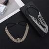 Bling Rhinestone Chain Head Jewelry Fashion Princess Headpieces  Daily Banquet Wedding Photo
