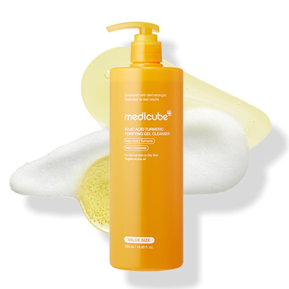 

MEDICUBE Kojic Acid Turmeric Gel to Foam Cleanser 500ml 500ml