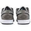 Jordan Air Jordan 1 Cushioning Slip Resistant Low top Vintage Basketball Shoes Unisex Black Brown 553558-152(Team679-X2M)